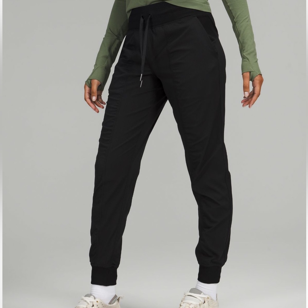 Black lulu lemon dance studio joggers